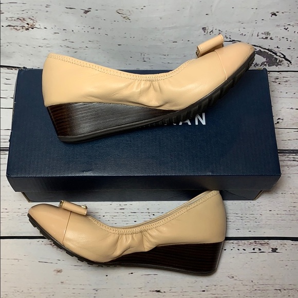cole haan emory wedge open toe